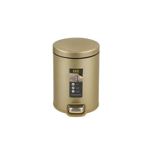 [انفنتي] باسكت 5 لتر دائري EKO دهبي مط EK9385P-5L-CG من انفنتي