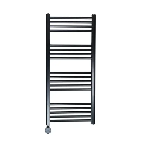 [بيورتى] دفاية حمام كهربائية ديجيتال اسود 50x110 سم 750 وات من بيورتي 