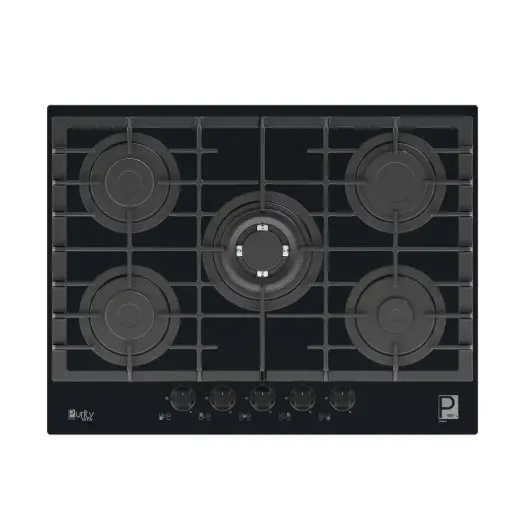 [بيورتي] مسطح 5 عين غاز حوامل ثقيلة 70سم HPT713G من بيورتي