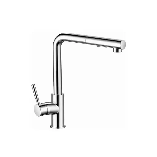 [جواد]  فيلورا خلاط مطبخ يد واحدة  بالخرطوم والسماعة ٢ نظام خلاطات مطابخ كروم VA-0021 من جواد 