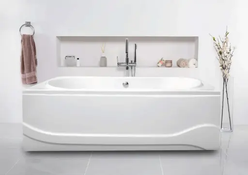 [هاوسز] بانيو فريدة 180x80 ابيض بالجانب من هاوسز