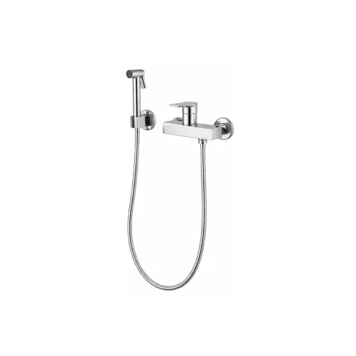 [عبده حنفية] خلاط شطاف مربع بالشطاف كروم SH-3 من عبده حنفية