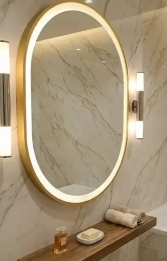 [دارك] مراية دهبي 60x80 مستوردة