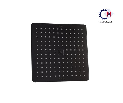 [سارديزاين] طاسة دش دفن مربعة 30 سم اسود SD4105-BC من سارديزاين
