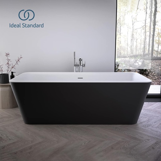 [ايديال ستاندرد] بانيو تونك تو 180x80 فري ستاندنح ابيض x اسود GA256V3 من ايديال ستاندرد