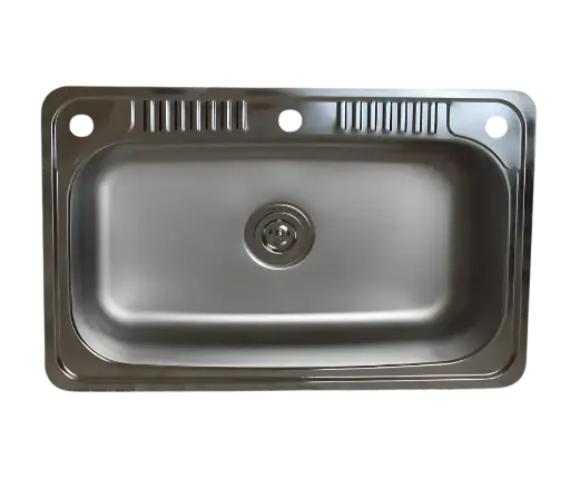 حلة مطبخ 47.5x78 سم 1 مللي KR780 شامل صرف 3 بوصة