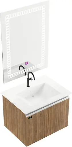 [بيرويا] وحدة موبيليا 60EC03 بيسارو بحوض ابيض مستورد