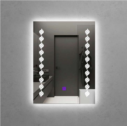 [بيرويا] مراية 1005 ليد 60x80 مستوردة