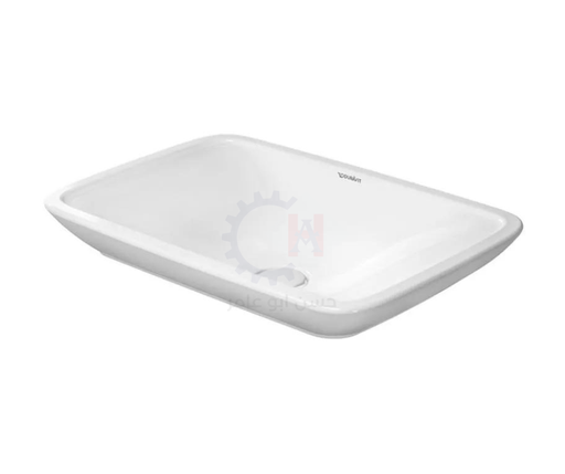 [ديورافيت] حوض بيورافيدا 70 سم عميق فوق سطح افقي ابيض من ديورافيت