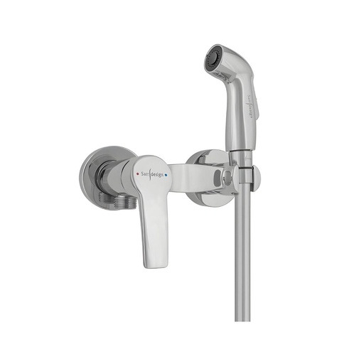 [سارديزاين] خلاط شطاف مع شطاف بخرطوم كرومالوكس كروم ق SD1135-C-CP من سارديزاين