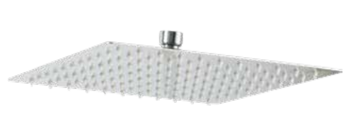 [جلوبال ستاندرد] طاسة دش مربعة ميرال 25 سم كروم GS-3560-CP