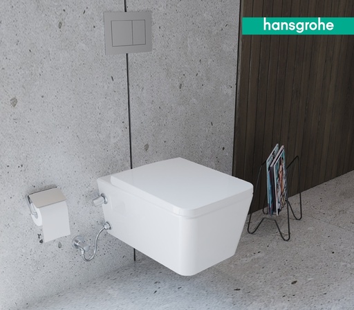 [هانز جروهي] كمبنشن معلق كيب تايد Q مربع بسيديلي ذاتي الغلق ابيض من هانزجروهي