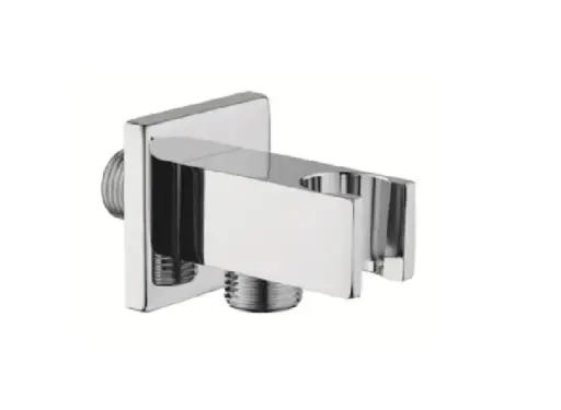 [سارديزاين] حامل سماعة بمخرج دفن مربع كروم SD3209-CP من سارديزاين