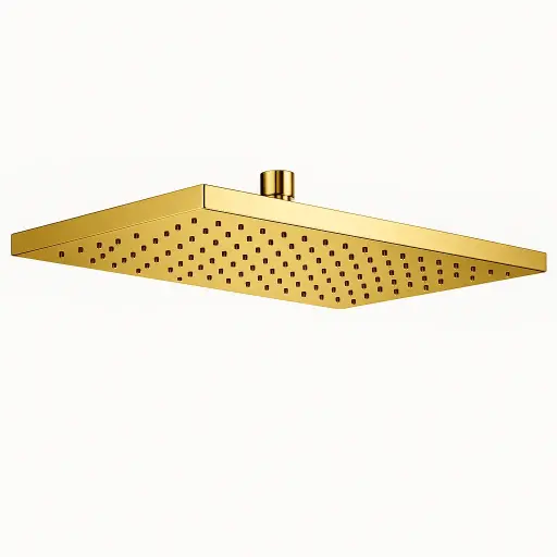 [كلودي راك] طاسة دفن مستطيلة 20×26 سم جولد لامع RAK 22056GD1 اماراتى