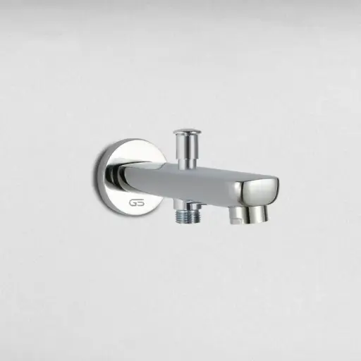 [جلوبال ستاندرد] مخرج دفن سفلي سكاي بمحول كروم GS-3301-CP