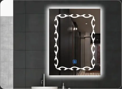 [بيرويا] مراية 1018 ليد 60x80 مستوردة