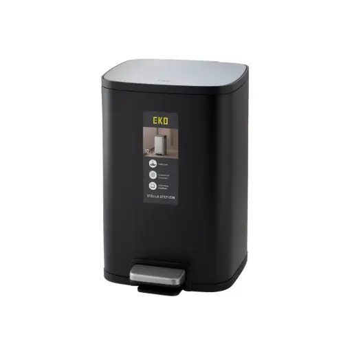 [انفنتي] باسكت 12 لتر مربع EKO اسود EK9584P-12L-MBS من انفنتي