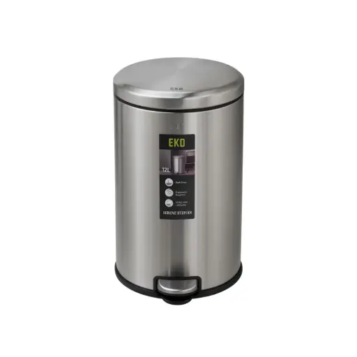 [انفنتي] باسكت 12 لتر EKO دائري كروم EK9118MT-12L من انفنتي