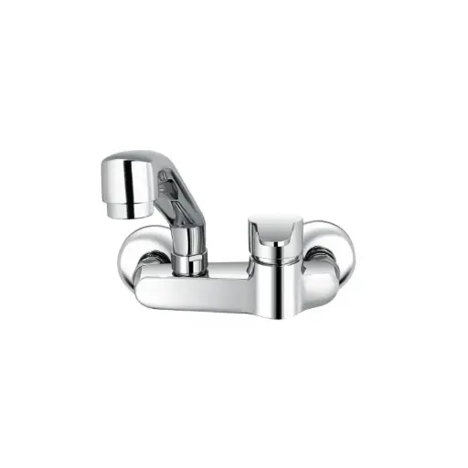 [عبده حنفية] خلاط مطبخ حائطي ساير كروم S6 من عبده حنفية