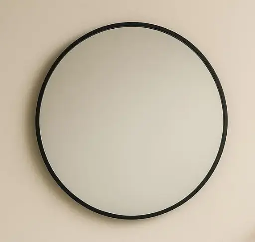 [دوفو] مراية دائرية 60 سم اطار اسود